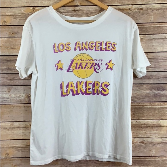 junk food lakers t shirt